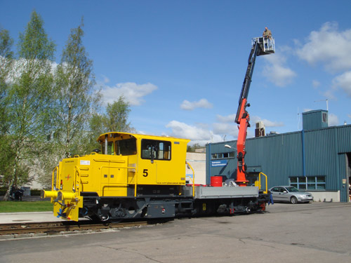Railbear trolley