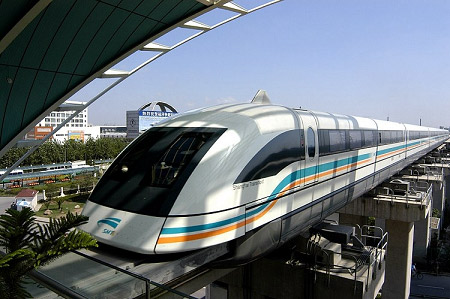Shanghai magnetic levitation vehicle cabin