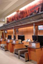 A terminal which has been planned using ADG Transport Environments products