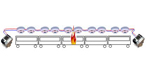 Flexible fire-detection system