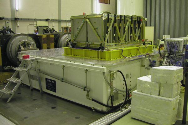 Electrodynamic Shakers Being Used to Test Equipment