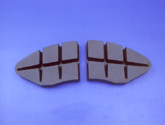 Railway disc brake pads from Frenoplast