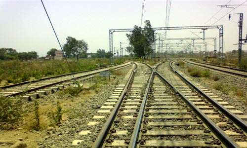 Track-doubling work