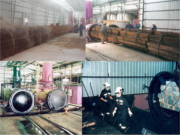 Creosote treating equipment