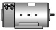 DC electric motors and magnetic track-signalling inductors
