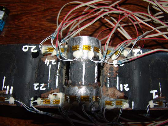 Instrumented brake block