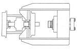 Diagram of a custom engineered wheel set up