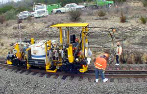New rail chassis in use