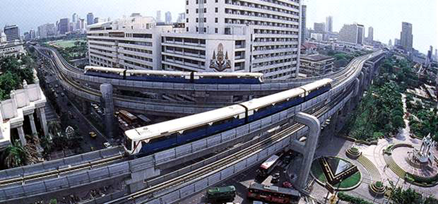 Silom and Sukhumvit lines