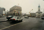 Construction at the Budapest site of the Metro Four