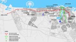 Map of Dubai Metro Network