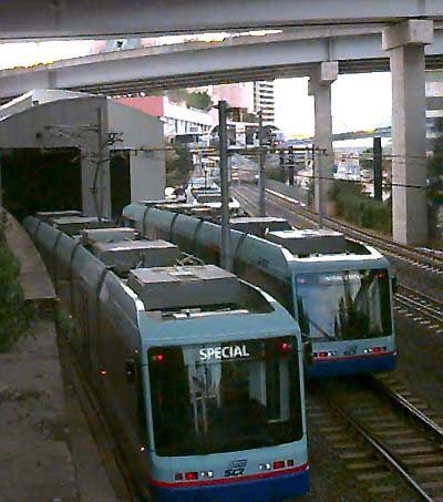 Sydney LRT maintenance depot