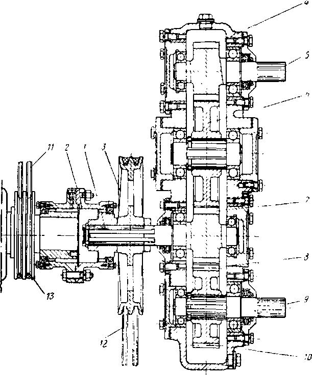 Распределительный редуктор